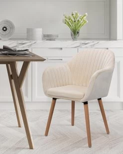 6er-Set Esszimmerstühle Küchenstuhl Wohnzimmerstuhl Aus Samt Massivholz -Möbel Store 1 Esszimmerst hle Polsterstuhl Wohnzimmerstuhl mit Armlehne Samt Massivholz BH95cm 1 cremeweiss3eXyfa63j559U8 1280x1280