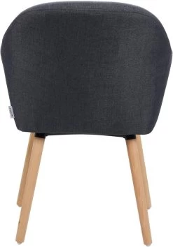 1x Esszimmerstühle Wohnzimmerstuhl Polsterstuhl Mit Armlehne Leinen Massivholz -Möbel Store 1 Esszimmerst hle Wohnzimmerstuhl Polsterstuhl mit Armlehne Leinen Massivholz BH94dgr 1 dunkelgrau4 1280x1280 1