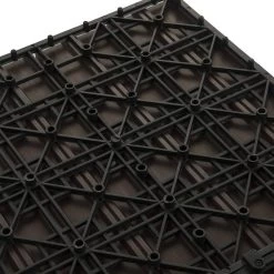 12er-Set WPC Terrassenfliese Mit Klicksystem -Möbel Store 12er Set Terrassenfliesen Klickfliese Terrassendielen installieren GTF005br 2 braun7 1280x1280