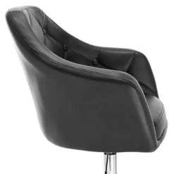 1x Barsessel, Stufenlose Höhenverstellung, Kunstleder, Mit Armlehne&Rücklehne -Möbel Store 1x Barsessel Hoehenverstellung Kunstleder BH104sz 10 1280x1280