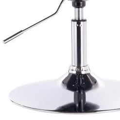 1x Barsessel, Stufenlose Höhenverstellung, Kunstleder, Mit Armlehne&Rücklehne -Möbel Store 1x Barsessel Hoehenverstellung Kunstleder BH104sz 12 1280x1280