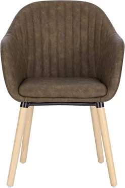 4er Set Esszimmerstühle Küchenstuhl Polsterstuhl Wohnzimmerstuhl Kunstleder Massivholz -Möbel Store 1x Esszimmerstuehle Kuechenstuhl Polsterstuhl Wohnzimmerstuhl mit Armlehne Kunstleder BH336dbr 1 dunkelbraun7 1280x1280