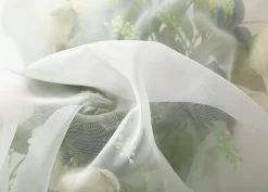 2 Stücke Vorhänge & Gardine Transparent Mit Ösen -Möbel Store 2 Stuecke Vorhaenge Gardine transparent mit Oesen VH6061cm 2 Creme6 1280x1280