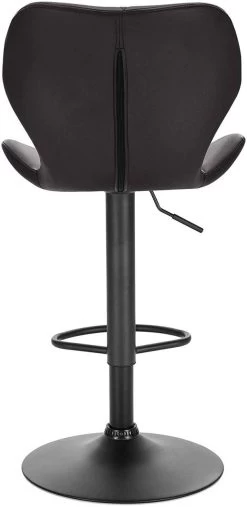 2er-Set Höhenverstellbarer Barhocker Aus Kunstleder -Möbel Store 2er Set Barhocker Barstuhl Kunstleder anthrazit5 1280x1280