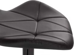 2er-Set Höhenverstellbarer Barhocker Aus Kunstleder -Möbel Store 2er Set Barhocker Barstuhl Kunstleder anthrazit8 1280x1280