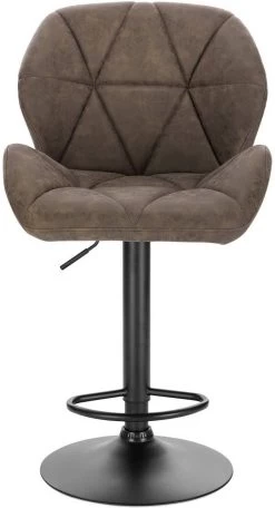 WOLTU Barhocker Barstuhl Tresenhocker Bistrohocker Mit Rückenlehne Aus Kunstleder -Möbel Store 2er Set Barstuhl Tresenhocker Bistrohocker Kunstleder Metall dunkelbraun4 1280x1280