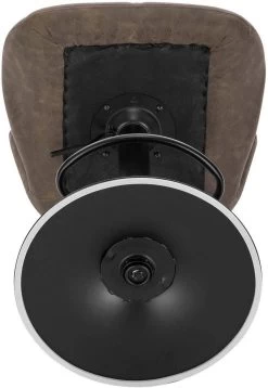 WOLTU Barhocker Barstuhl Tresenhocker Bistrohocker Mit Rückenlehne Aus Kunstleder -Möbel Store 2er Set Barstuhl Tresenhocker Bistrohocker Kunstleder Metall dunkelbraun7 1280x1280