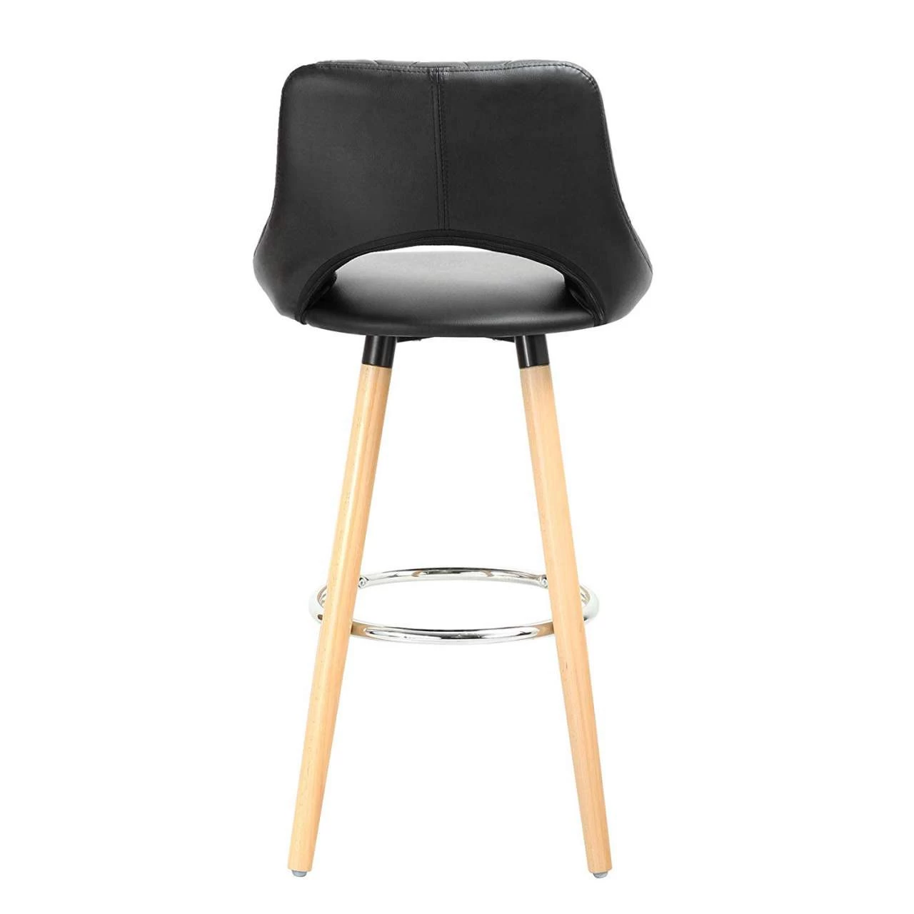 2er Set Barstuhl Tresenhocker Holz Kunstleder 5 2er Set Barstuhl Tresenhocker Holz Kunstleder – Bild 5