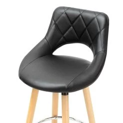 2er Set Barstuhl Tresenhocker Holz Kunstleder 16 2er Set Barstuhl Tresenhocker Holz Kunstleder -Möbel Store 2er Set Barstuhl Tresenhocker Holz Kunstleder BH111sz 2 20 1280x1280