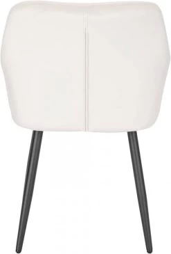 2er Set Esszimmerstuhl Küchenstuhl Mit Armlehnen Rückenlehne, Samtbezug Metallbeinen -Möbel Store 2er Set Esszimmerstuh Kuechenstuhl mit Armlehnen Rueckenlehne Samtbezug Metallbeinen BH352cm 2 cremeweiss6 1280x1280