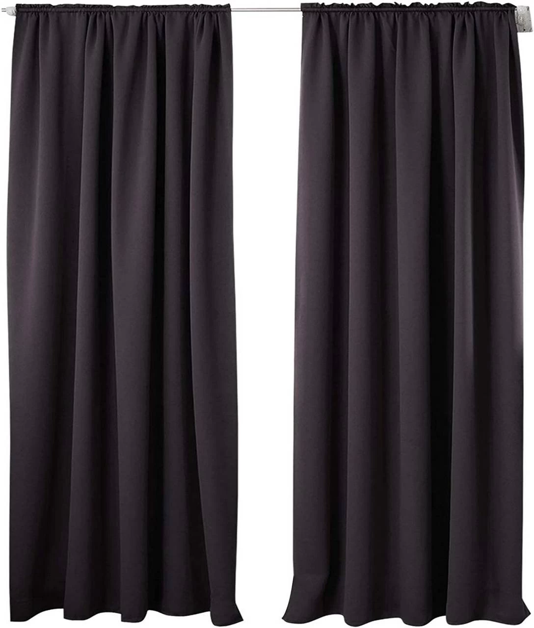 2er Set Gardine Blickdicht 250 G/m² Mit Kräuselband 1 2er Set Gardine Blickdicht 250 G/m² Mit Kräuselband