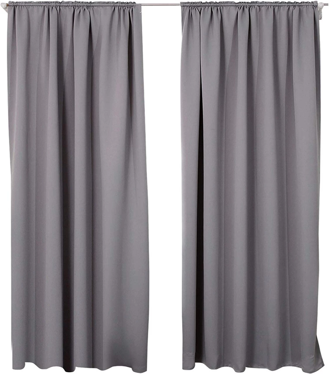 2er Set Gardine Blickdicht 250 G/m² Mit Kräuselband 2 2er Set Gardine Blickdicht 250 G/m² Mit Kräuselband – Bild 2