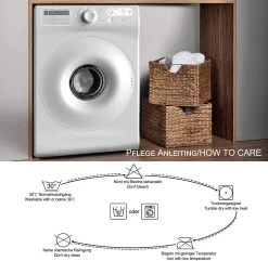 2er Set Gardine Blickdicht 250 G/m² Mit Kräuselband 17 2er Set Gardine Blickdicht 250 G/m² Mit Kräuselband -Möbel Store 2er Set Gardine blickdicht 250 g mit Kraeuselband VH5880dg 2 Dunkelgrau7 1280x1280