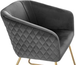 2er Set Küchenstuhl Polsterstuhl Wohnzimmerstuhl Sessel Aus Samt Metall Beine -Möbel Store 2er Set Kuechenstuhl Polsterstuhl Wohnzimmerstuhl Sessel aus Samt Metall Beine BH271dgr 2 dunkelgrau6 1280x1280