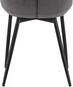 2er-Set Esszimmerstühle Küchenstühle Sitzfläche Aus Samt -Möbel Store 2er Set Kuechenstuhl aus Samt Metallbeine im modernen Design BH209dgr 2 12 1280x1280