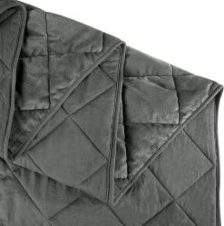 2er Set Tagesdecke Bettüberwurf, Steppdecke Unterfüttert&gesteppt, Dunkelgrau -Möbel Store 2er Set Tagesdecke Bett berwurf Steppdecke unterf ttert gesteppt BWP50131415gr Dunkelgrau4 1280x1280