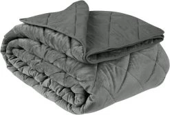 2er Set Tagesdecke Bettüberwurf, Steppdecke Unterfüttert&gesteppt, Dunkelgrau -Möbel Store 2er Set Tagesdecke Bett berwurf Steppdecke unterf ttert gesteppt BWP50131415gr Dunkelgrau5 1280x1280