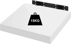 2er-Set Wandregal Wandboard Freischwebend Schweberegal Holz Board -Möbel Store 2er Set Wandregal Wandboard freischwebend Schweberegal Holz Board weiss6 1280x1280