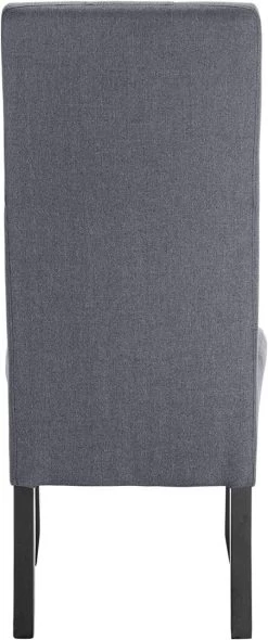 4X Esszimmerstühle Polsterstuhl Wohnzimmerstuhl Essgruppe, Leinen, Massivholz -Möbel Store 4X Esszimmerst hle Polsterstuhl Wohnzimmerstuhl Essgruppe Leinen Massivholz BH106dgr 4 dunkelgrau6 1280x1280