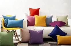 4 X Kissenbezug Kissenhülle 100% Baumwolle Mit Reissverschluss Sofakissen Bezüge -Möbel Store 4X Kissenbezug Kissenhuelle 100 Baumwolle mit Reissverschluss Sofakissen Bezuege dunkelgrau7 1280x1280