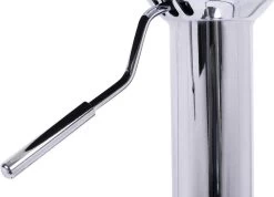 4er Set Barhocker, Stufenlose Höhenverstellung, Verchromter Stahl Kunstleder -Möbel Store 4er Set Barhocker Tresenhocker Bistrostuhl mit Ruechlehne Kunstleder 9181 4 weiss6 1280x1280