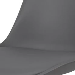 4er Set Esszimmerstühle, Design Stuhl Kunstleder Holz -Möbel Store 4er Set Esszimmerst hle Design Stuhl Kunstleder Holz BH29gr 4 grau8 1280x1280