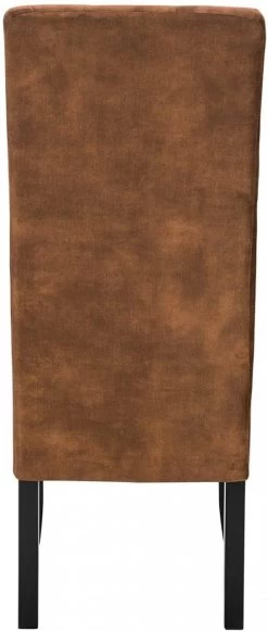 4er-Set Esszimmerstühle Lehnstuhl Mit Hoher Rückenlehne, Beine Aus Massivholz, Sitzfläche Aus Samt -Möbel Store 4er Set Kuechenstuhl aus Samt Holzbeine Karina BH294br 4 MA braun7 1280x1280