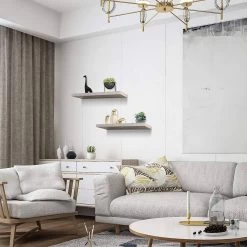 4er Set Wandregal Bücherregal Deko Wandablagen MDF Holz Hängeregal -Möbel Store 4er Set Wandregal Buecherregal Deko Wandablagen MDF Holz Haengeregal RG9315hzti 4 hell zement3 1280x1280