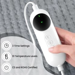 Heizkissen Mit Abschaltautomatik Elektrisch, Flanell, 10 Temperaturstufen, Timerfunktion -Möbel Store 4i4B5xPmOoCBVa 1280x1280