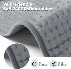 Heizkissen Mit Abschaltautomatik Elektrisch, Flanell, 10 Temperaturstufen, Timerfunktion -Möbel Store 5Crr2wtEIpZyud 1280x1280