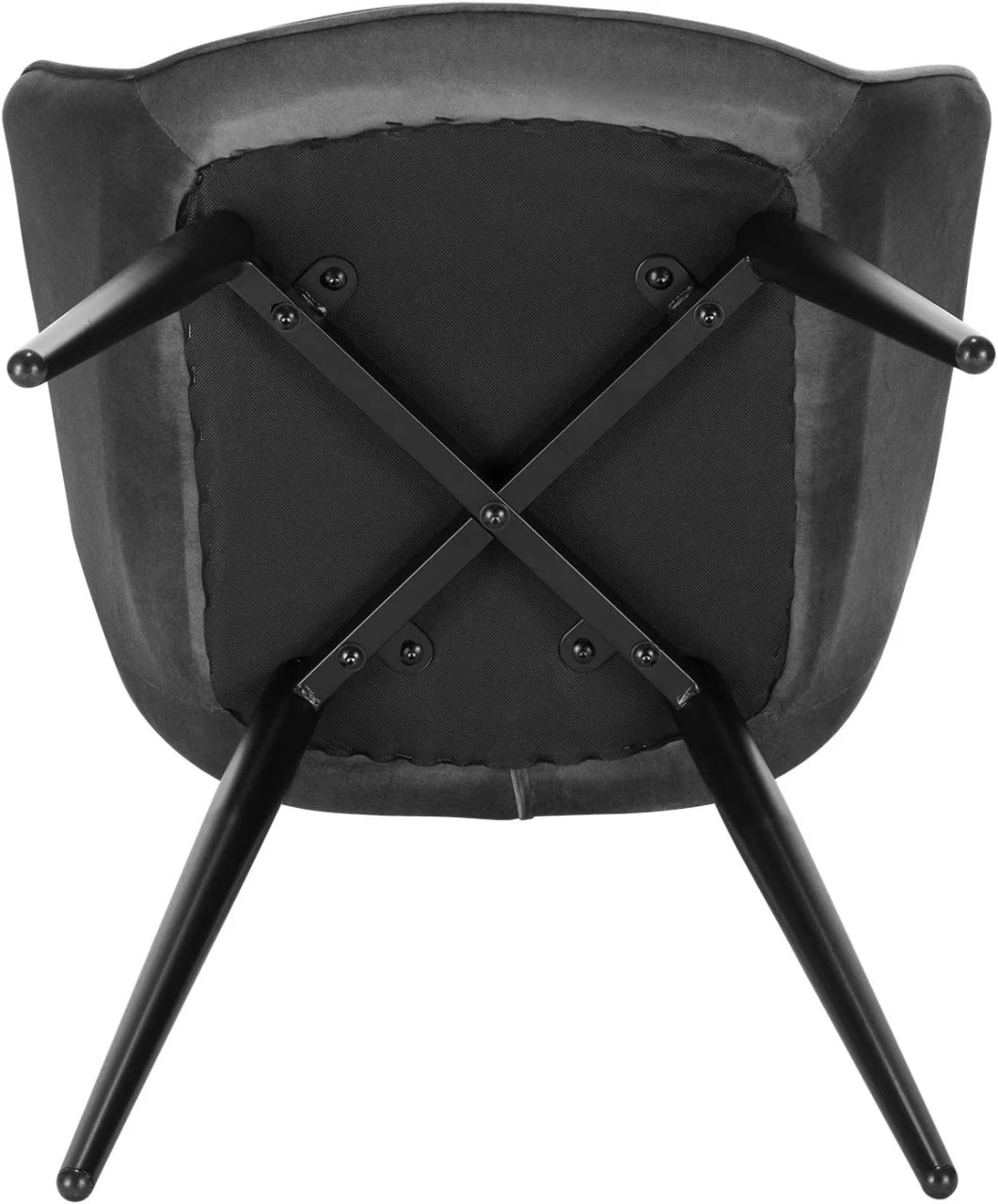 6X Esszimmerstühle Mit Armlehnen Und Rückenlehne Metallbeine 40x45x84cm 7 6X Esszimmerstühle Mit Armlehnen Und Rückenlehne Metallbeine 40x45x84cm – Bild 7