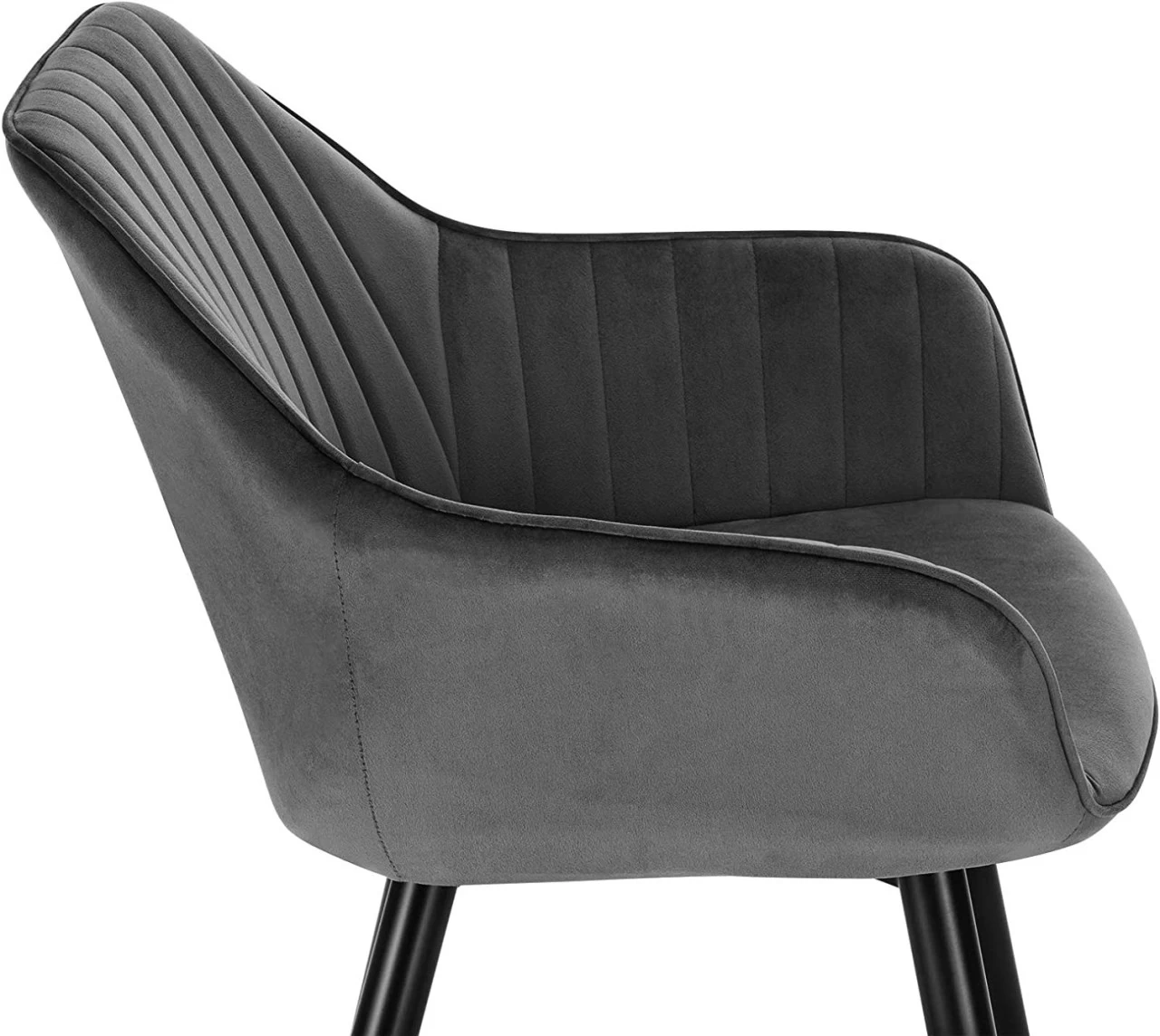 6X Esszimmerstühle Mit Armlehnen Und Rückenlehne Metallbeine 40x45x84cm 8 6X Esszimmerstühle Mit Armlehnen Und Rückenlehne Metallbeine 40x45x84cm – Bild 8