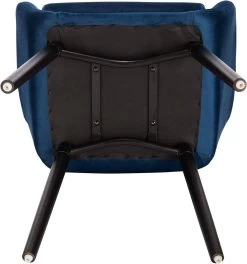 6er-Set Esszimmerstühle Küchenstuhl Wohnzimmerstuhl Mit Schwarzer Beine Samt Massivholz -Möbel Store 6er Set Esszimmerst hle K chenstuhl Wohnzimmerstuhl mit schwarzer Beine Samt Massivholz BH259bl 6 blau7 1280x1280