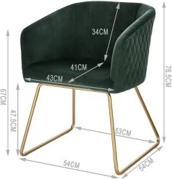 6er Set Küchenstuhl Polsterstuhl Wohnzimmerstuhl Sessel Aus Samt Metall Beine -Möbel Store 6er Set Kuechenstuhl Polsterstuhl Wohnzimmerstuhl Sessel aus Samt Metall Beine BH271dgn 6 dunkelgruen3 1280x1280