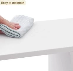 Bücherregal Mit 4 Ebenen, Regal Mit 10 Fächern, Aus Holzwerkstoff, Weiß -Möbel Store B cherregal mit 4 Ebenen Regal mit 10 F chern aus Holzwerkstoff RGB29ws weiss7 1280x1280