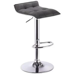 WOLTU 2er Set Tresenhocker, Leinen, Verchromter Stahl, Gepolsterte Sitzfläche Dunkelgrau 8 WOLTU 2er Set Tresenhocker, Leinen, Verchromter Stahl, Gepolsterte Sitzfläche Dunkelgrau -Möbel Store Barhocker BH33dgr 2 Leinen Dunkelgrau BH33dgr 2 2 1280x1280