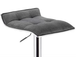 WOLTU 2er Set Tresenhocker, Leinen, Verchromter Stahl, Gepolsterte Sitzfläche Dunkelgrau 9 WOLTU 2er Set Tresenhocker, Leinen, Verchromter Stahl, Gepolsterte Sitzfläche Dunkelgrau -Möbel Store Barhocker BH33dgr 2 Leinen Dunkelgrau BH33dgr 2 3 1280x1280