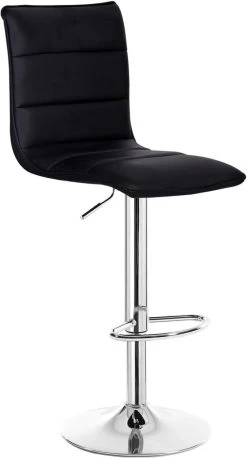 WOLTU Barhocker Designer Hocker, Pflegeleichter Kunstleder Stahl, Antirutschgummi