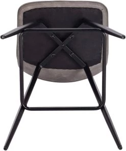 WOLTU Barhocker Designer Barstuhl Mit Fußstütze Kunstleder, Metallbeine -Möbel Store Barhocker Tresenhocker Bistrohocker Kunstleder dunkelgrau6 1280x1280