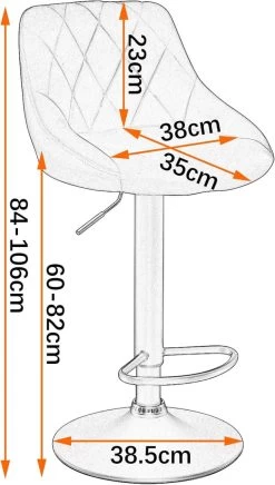 2er-Set Barhocker Tresenhocker, Gute Gepolstert, Samt, Höhenverstellbar, Drehbar -Möbel Store Barhocker Tresenhocker Gute gepolstert Samt H henverstellbar Drehbar Hocker BH219 mehrfarbig50DU32uuuHNyyq 1280x1280