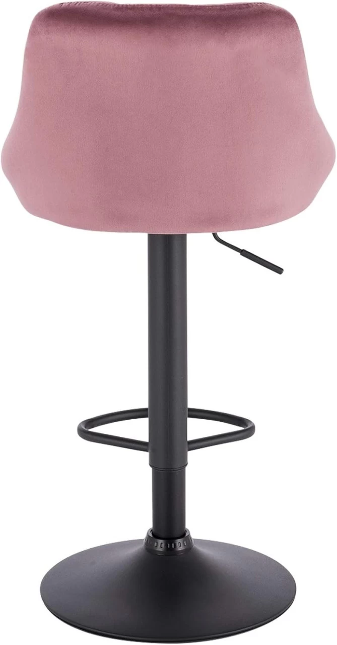 Barhocker Tresenhocker, Gute Gepolstert, Samt, Höhenverstellbar, Drehbar, Hocker 5 Barhocker Tresenhocker, Gute Gepolstert, Samt, Höhenverstellbar, Drehbar, Hocker – Bild 5