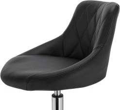 2er-Set Barhocker Mit Rückenlehne Aus Kunstleder -Möbel Store Barhocker Tresenhocker Kunstleder Metall Drehbar schwarz8 1280x1280