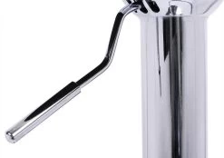 Barsessel Loungesessel Mit Armlehne, Stufenlose Höhenverstellung, Kunstleder Weiß -Möbel Store Barsessel Loungesessel stufenlose H henverstellung Kunstleder schwarz7 1280x1280