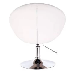 Barsessel Loungesessel Mit Armlehne, Stufenlose Höhenverstellung, Kunstleder Weiß -Möbel Store Barsessel Loungesessel stufenlose H henverstellung Kunstleder weiss6 1280x1280