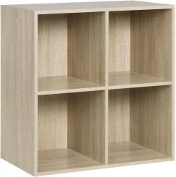 Bücherregal Bücherschrank Aus MDF Eiche