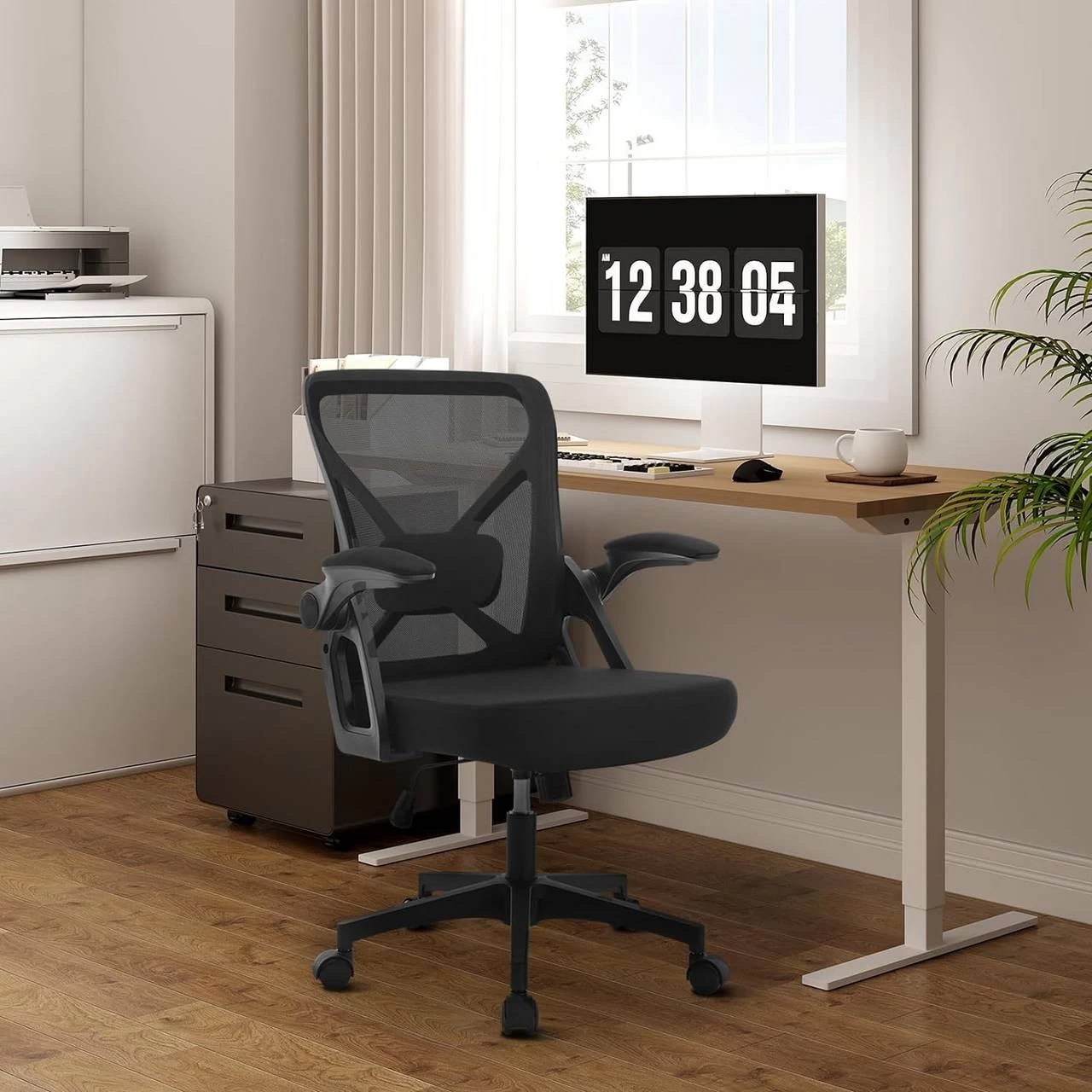 WOLTU Bürostuhl Ergonomisch, Mit Atmungsaktiver Rückenlehne, Wippfunktion, 150 Kg Belastbar 8 WOLTU Bürostuhl Ergonomisch, Mit Atmungsaktiver Rückenlehne, Wippfunktion, 150 Kg Belastbar – Bild 8