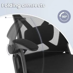 WOLTU Bürostuhl Ergonomisch, Mit Atmungsaktiver Rückenlehne, Wippfunktion, 150 Kg Belastbar 17 WOLTU Bürostuhl Ergonomisch, Mit Atmungsaktiver Rückenlehne, Wippfunktion, 150 Kg Belastbar -Möbel Store Buerostuhl ergonomisch atmungsaktiver Rueckenlehne Wippfunktion W0ATT0368 Schwarz9 1280x1280