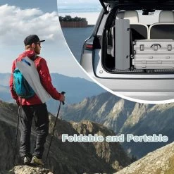 WOLTU Campingstuhl Faltbar, Gepolstert, Angelstuhl Aus Wildlederimitat Oxford-Gewebe -Möbel Store Campingstuhl faltbar gepolstert Angelstuhl Wildlederimitat Oxford Gewebe W0ETT0187 Blau7 1280x1280