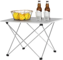 Alu Campingtisch Klappbar Falttisch Ultra Leichte Tragbar Mit Tragetasche -Möbel Store Campingtisch Alu klappbar Tragetasche CPT8133sb silber8 1280x1280