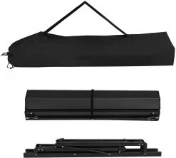 Campingtisch Buffettisch Zusammenklappbar Und Tragbar Schwarz -Möbel Store Campingtisch Buffettisch zusammenklappbar und tragbar CPT8134sz MA schwarz9 1280x1280